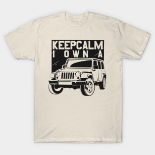 Jeep Keep Calm T-Shirt